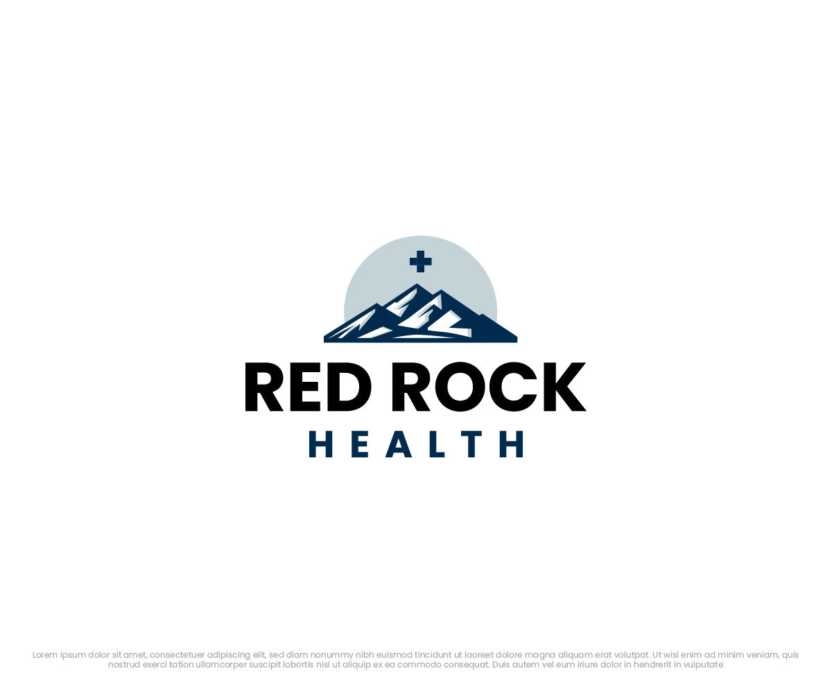 Logo Design by Kayla. for Red Rock Health, LLC | Design #32872742