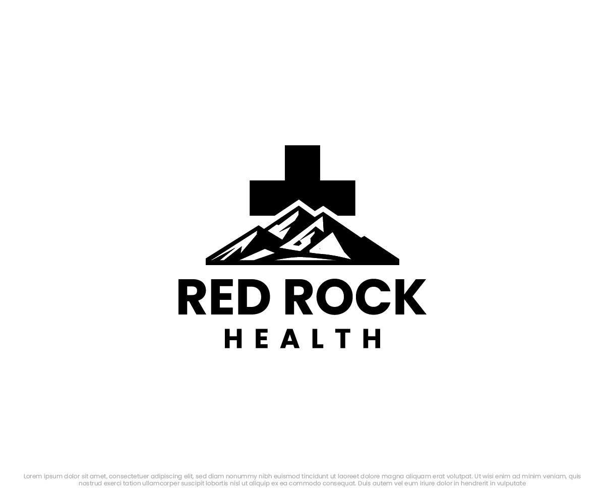 Logo Design by Kayla. for Red Rock Health, LLC | Design #32872753