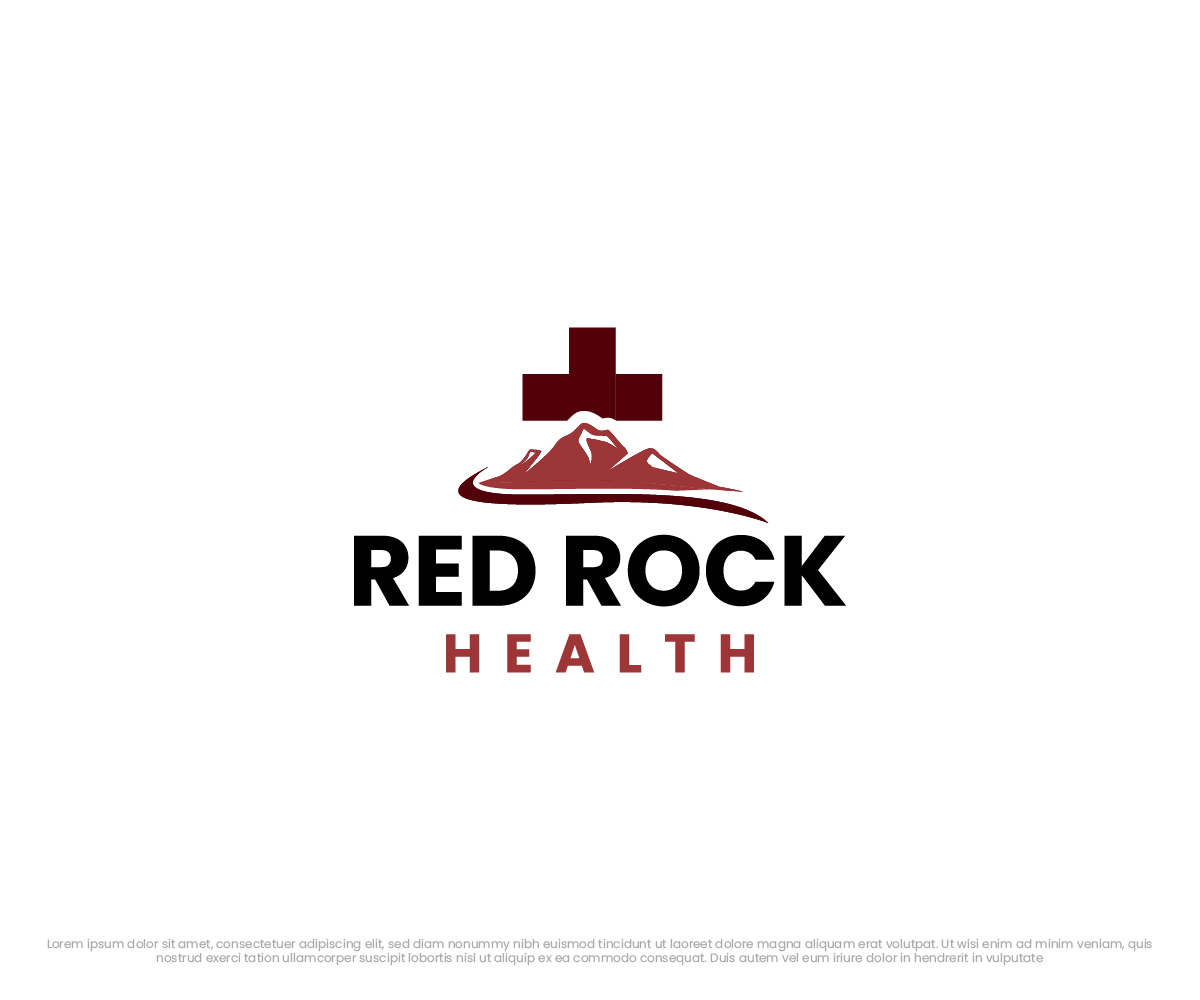 Logo Design by Kayla. for Red Rock Health, LLC | Design #32872780