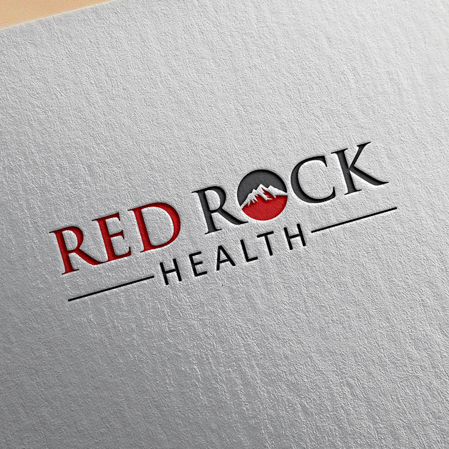 Logo Design by EnaGraph for Red Rock Health, LLC | Design #32874588