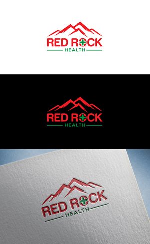 Logo-Design von flora.c design für Red Rock Health, LLC | Design: #32874321