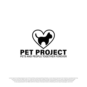 Logo-Design von Ura Designs für The Pet Project for Pets | Design: #32917706