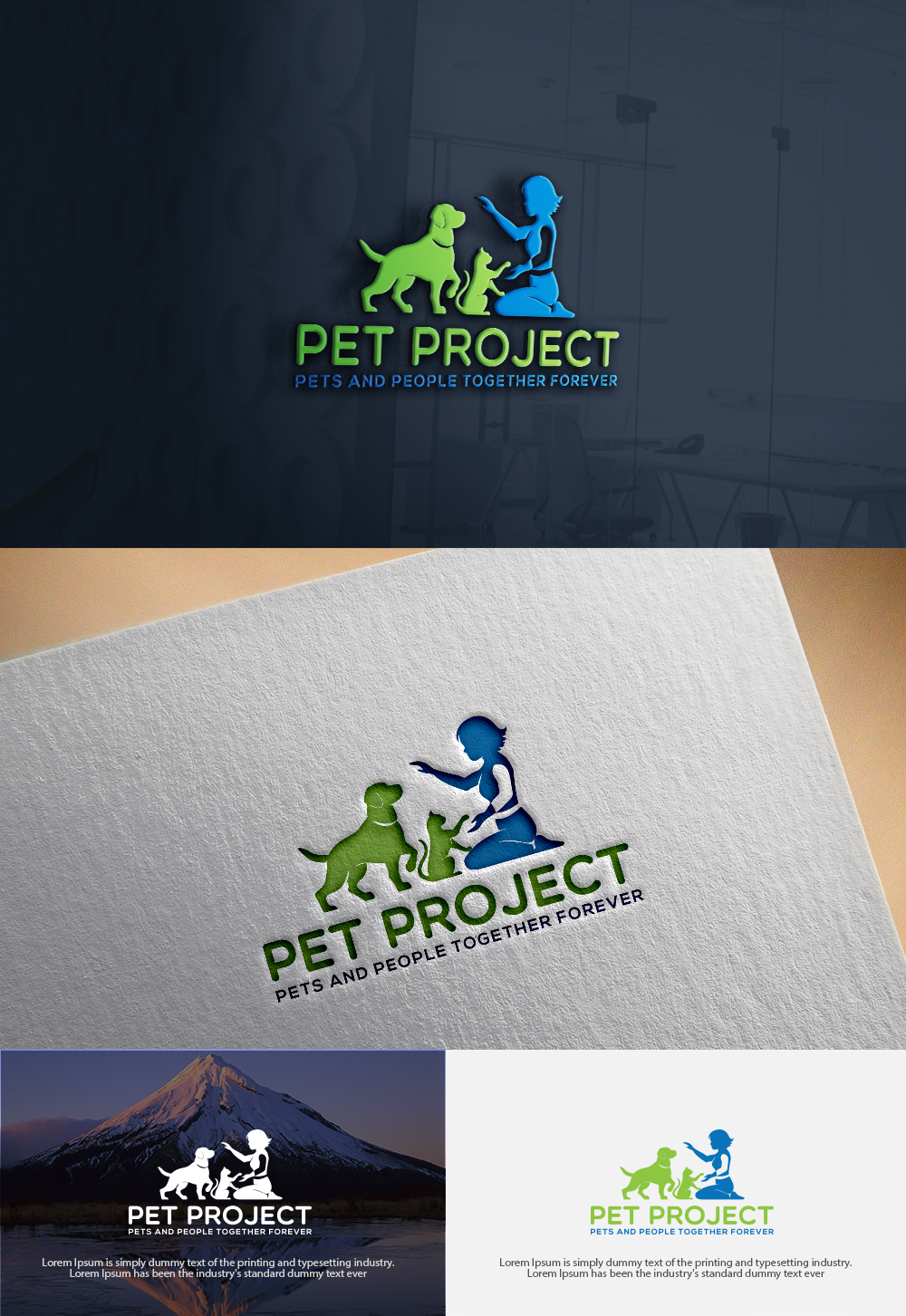 Logo Design by Tatiana Paulo for The Pet Project for Pets | Design #32881775