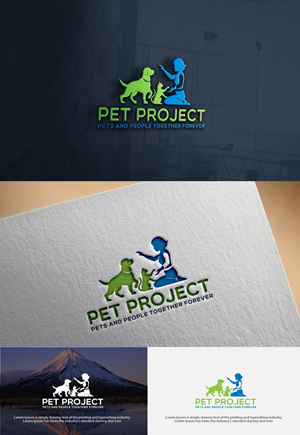 Logo Design by Tatiana Paulo for The Pet Project for Pets | Design: #32881775
