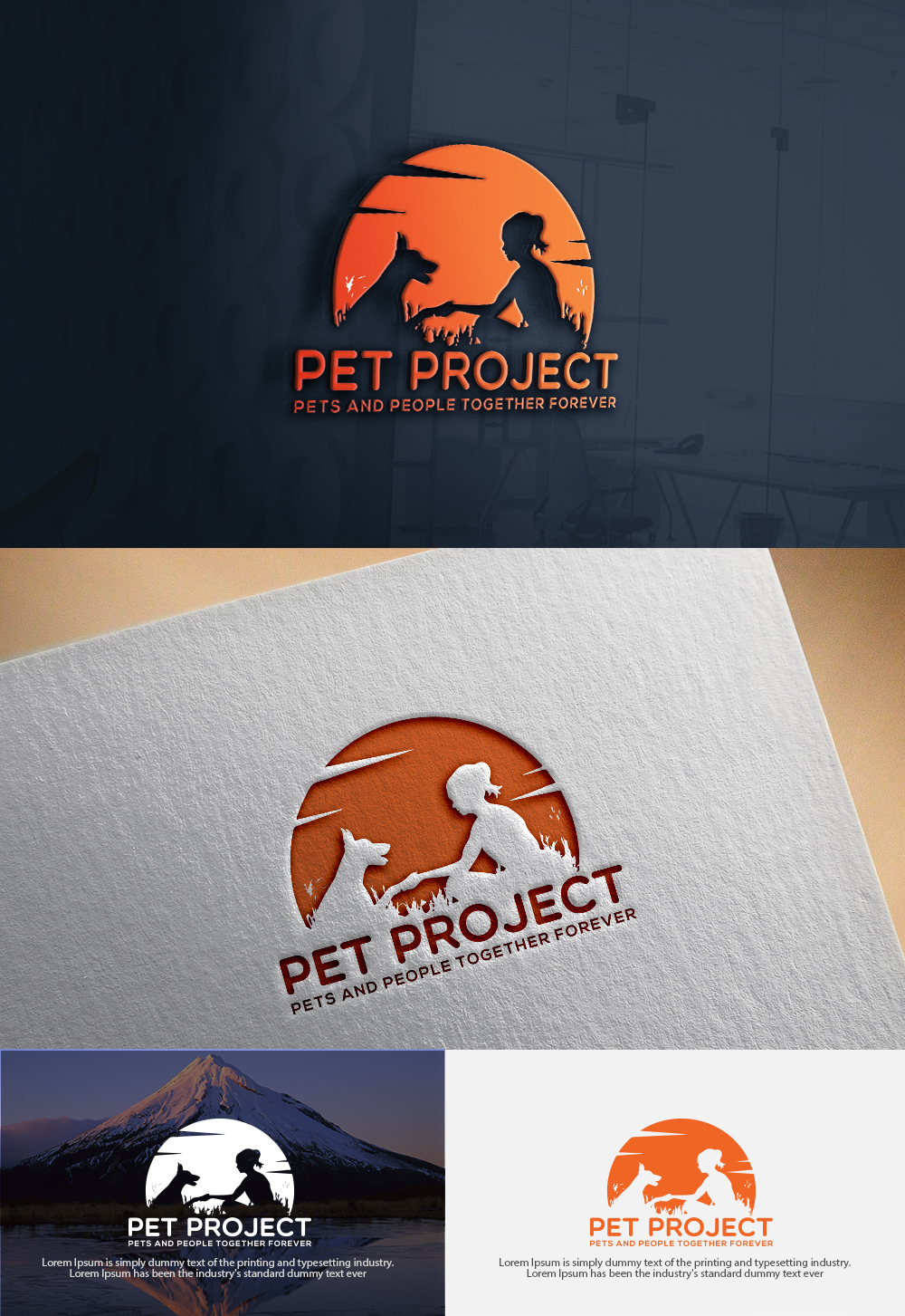 Logo Design by Tatiana Paulo for The Pet Project for Pets | Design #32881843