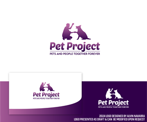 Logo-Design von alvinnavarra für The Pet Project for Pets | Design: #32882414