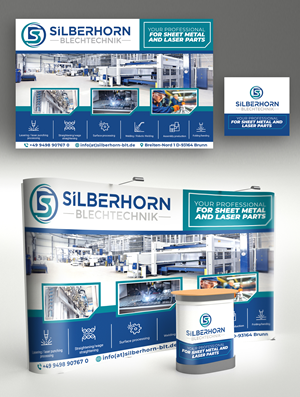 Diseño de Stand de Feria por Md. Humayun para Silberhorn Blechtechnik GmbH | Diseño: #32888418