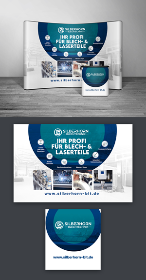 Design de Stand d'Exposition par ArtHive pour Silberhorn Blechtechnik GmbH | Design : #32893160