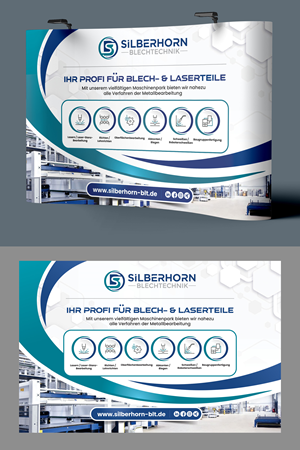 Diseño de Stand de Feria por Dzhafir para Silberhorn Blechtechnik GmbH | Diseño: #32891571