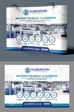 Diseño de Stand de Feria por Dzhafir para Silberhorn Blechtechnik GmbH | Diseño: #32891572