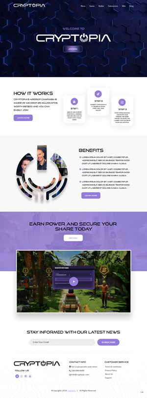 Landing Page Design by pb for this project | Design: #32885495