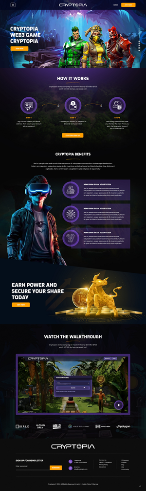 Landing Page-Design von pb für dieses Projekt | Design: #32885506