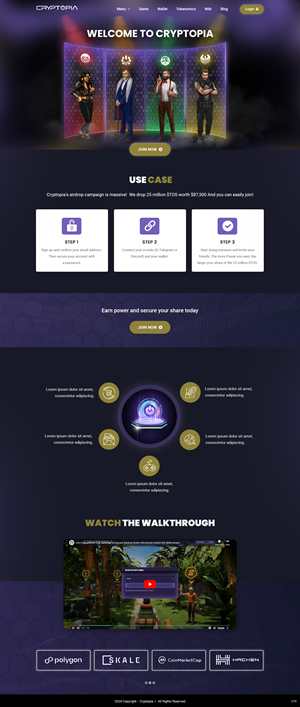 Landing Page-Design von pb für dieses Projekt | Design: #32885511