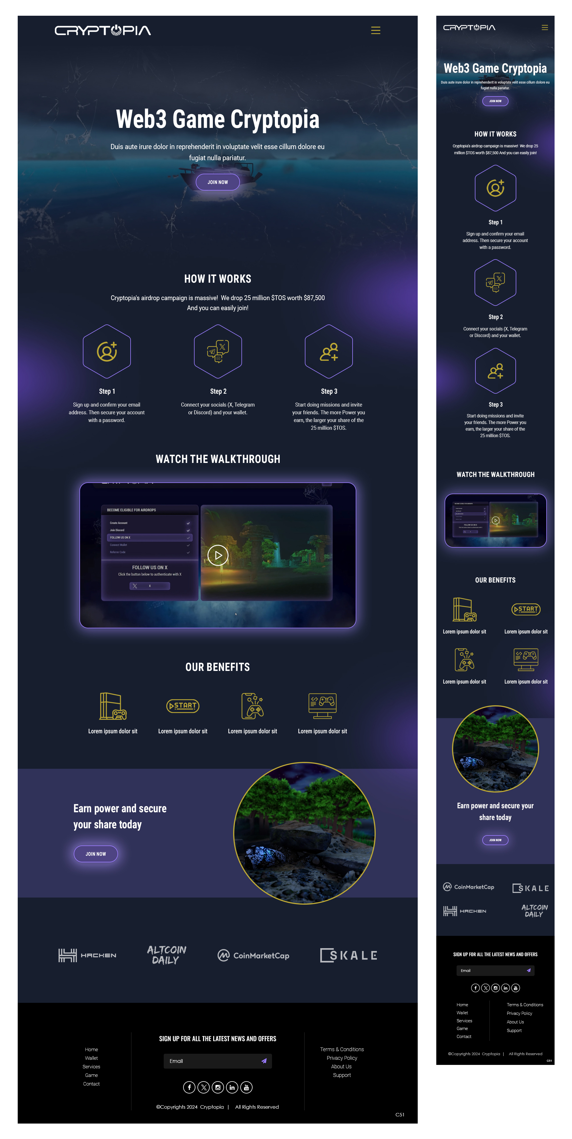 Design de Page d'Accueil par pb pour ce projet | Design #32947147