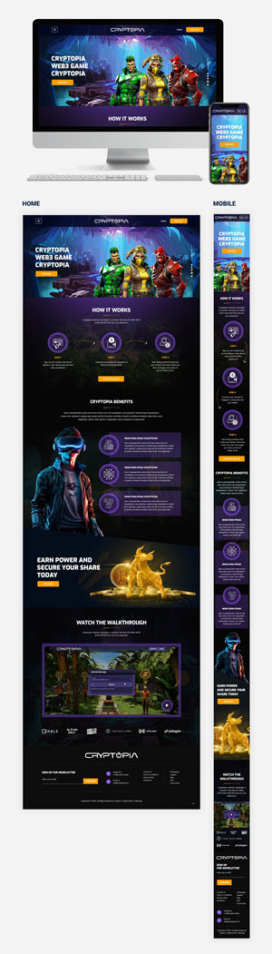 Landing Page Design by pb