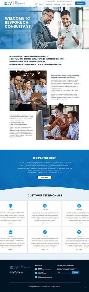 Web Design by pb for this project | Design: #32885467