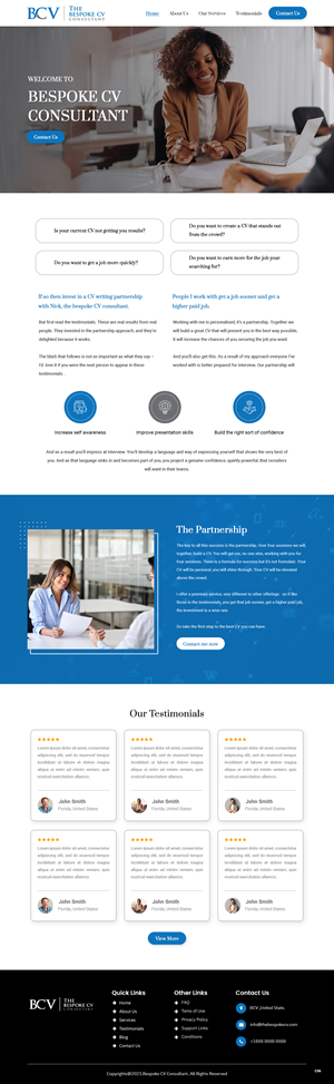 Web Design by pb for this project | Design: #32885475