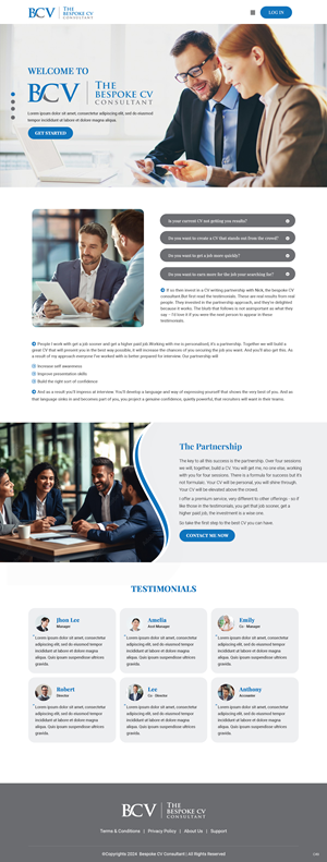 Web Design by pb for this project | Design: #32885476