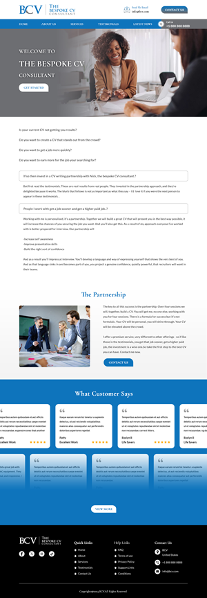 Web Design by pb for this project | Design: #32885478