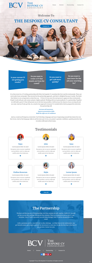 Web Design by pb for this project | Design: #32885482