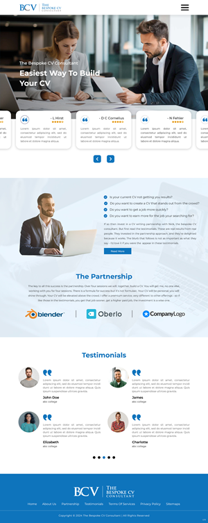 Web Design by pb for this project | Design: #32885483