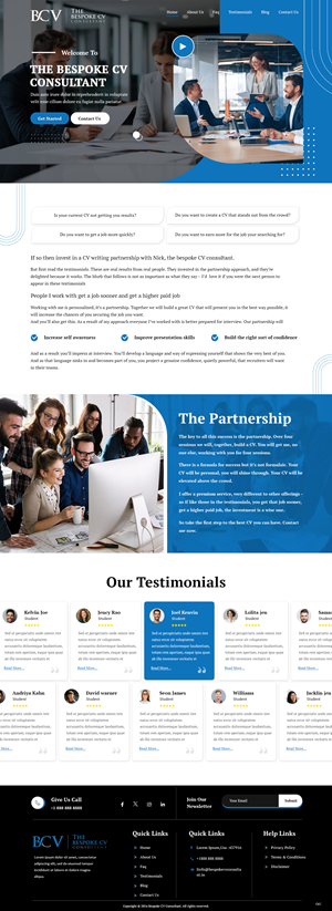 Web Design by pb for this project | Design: #32885484