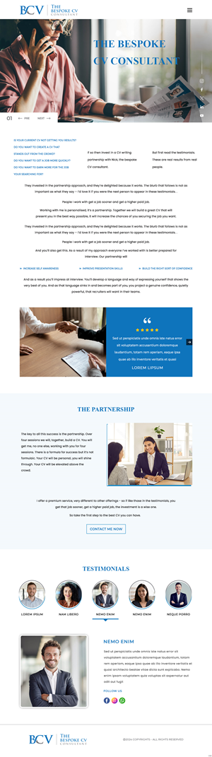 Web Design by pb for this project | Design: #32885485