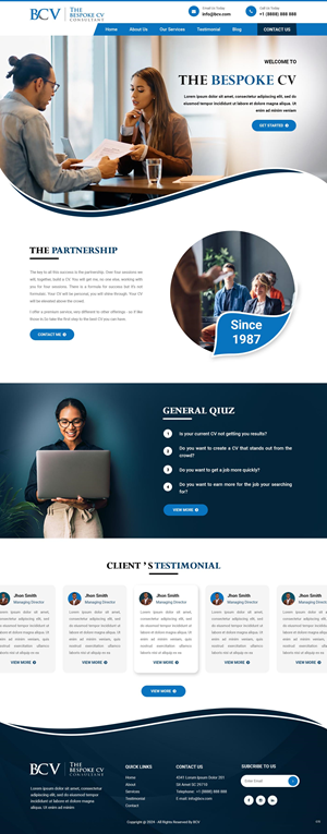 Web Design by pb for this project | Design: #32885488