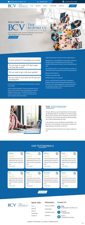 Web Design by pb for this project | Design: #32885490