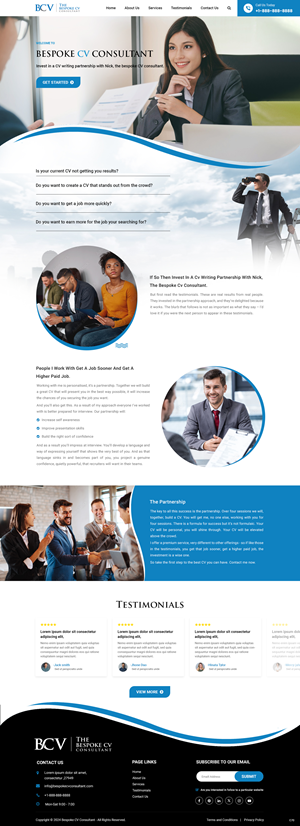 Web Design by pb for this project | Design: #32892444