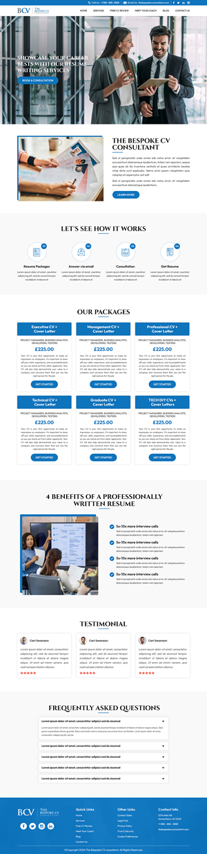 Web Design by Titan Eagle for this project | Design: #32881239