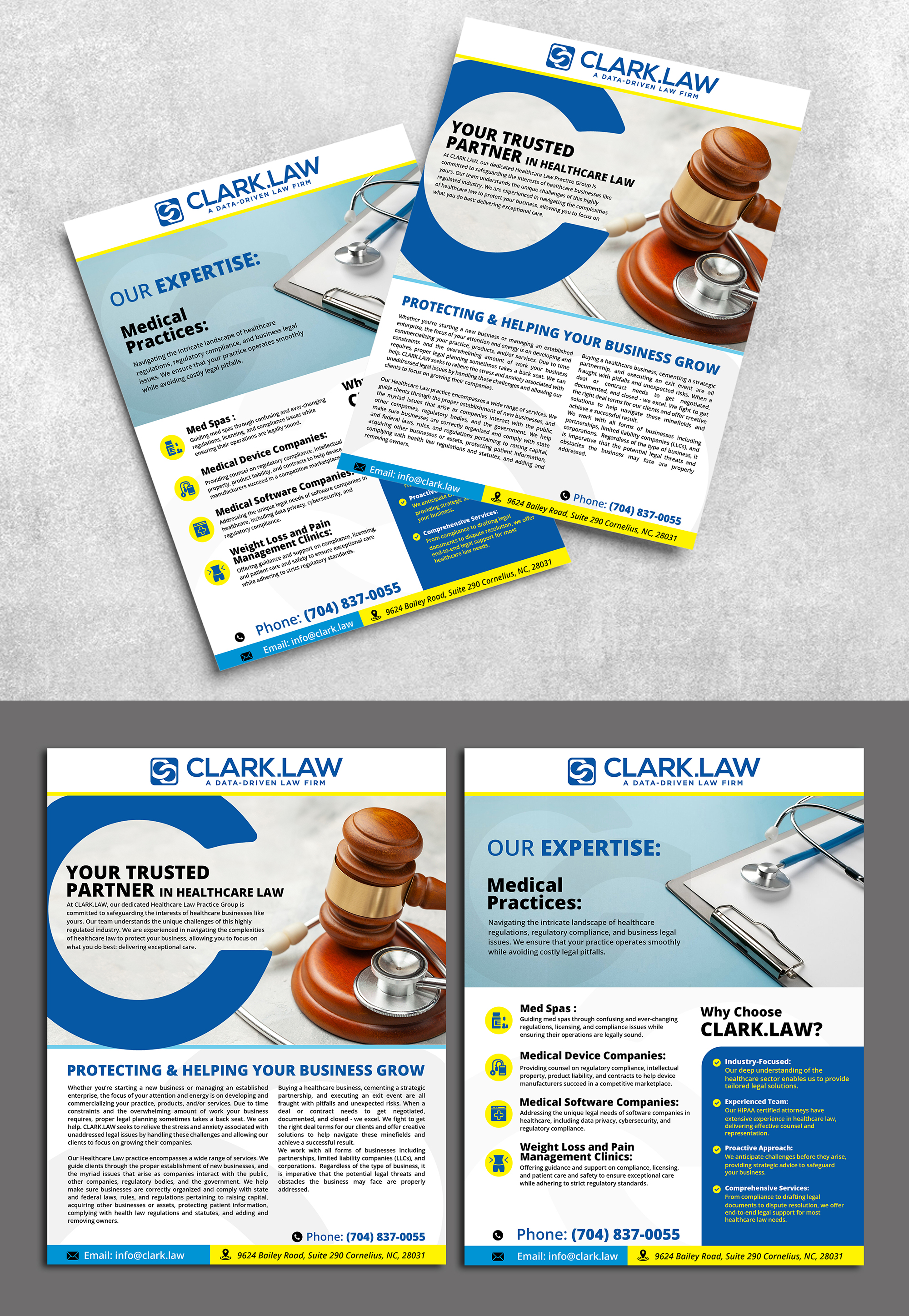 Brochure Design by websmartusa for this project | Design #32891561