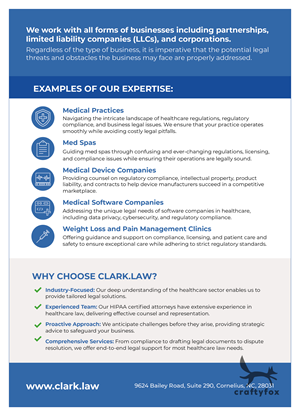 Brochure Design by Crafty Fox Design