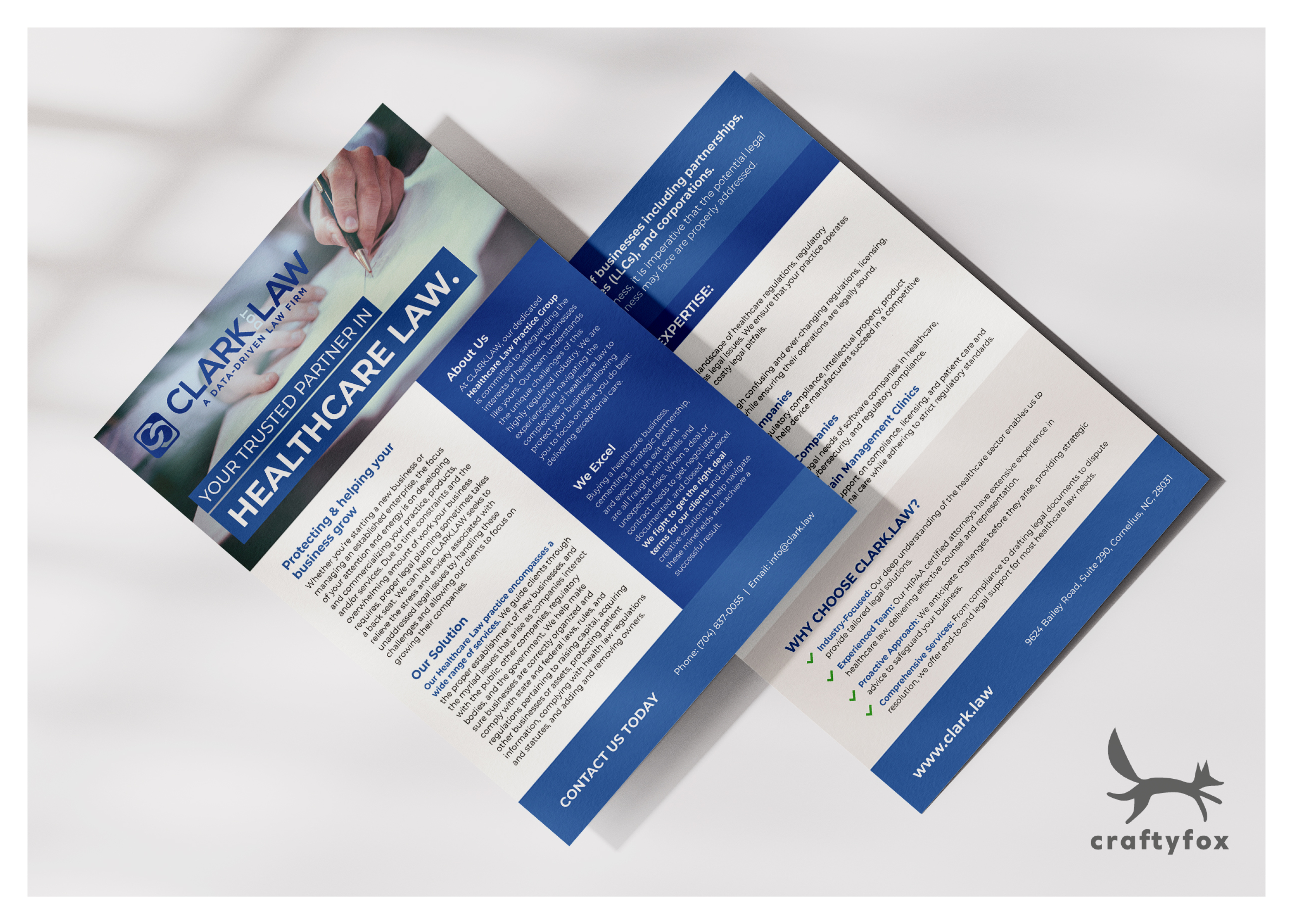 Brochure Design by Crafty Fox Design for this project | Design #32886319