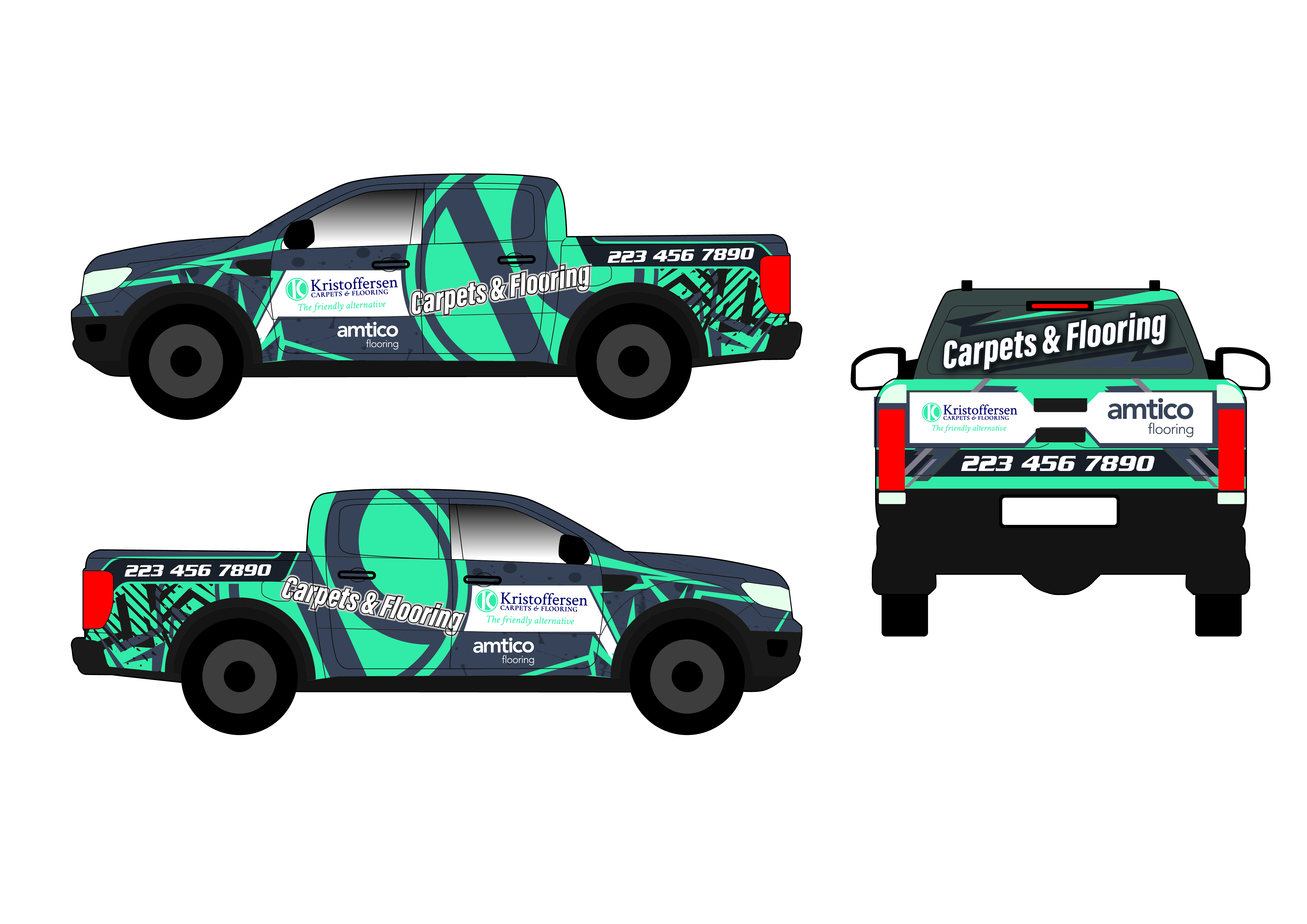 Diseño de Rotulación de Vehículo por GMWIRE para este proyecto | Diseño #32900426