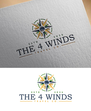 Logo Design by Loknath for The 4 Winds Travel Company | Design: #32922380