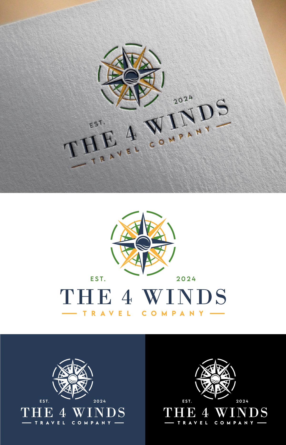 Design de Logo par Loknath pour The 4 Winds Travel Company | Design #32929922