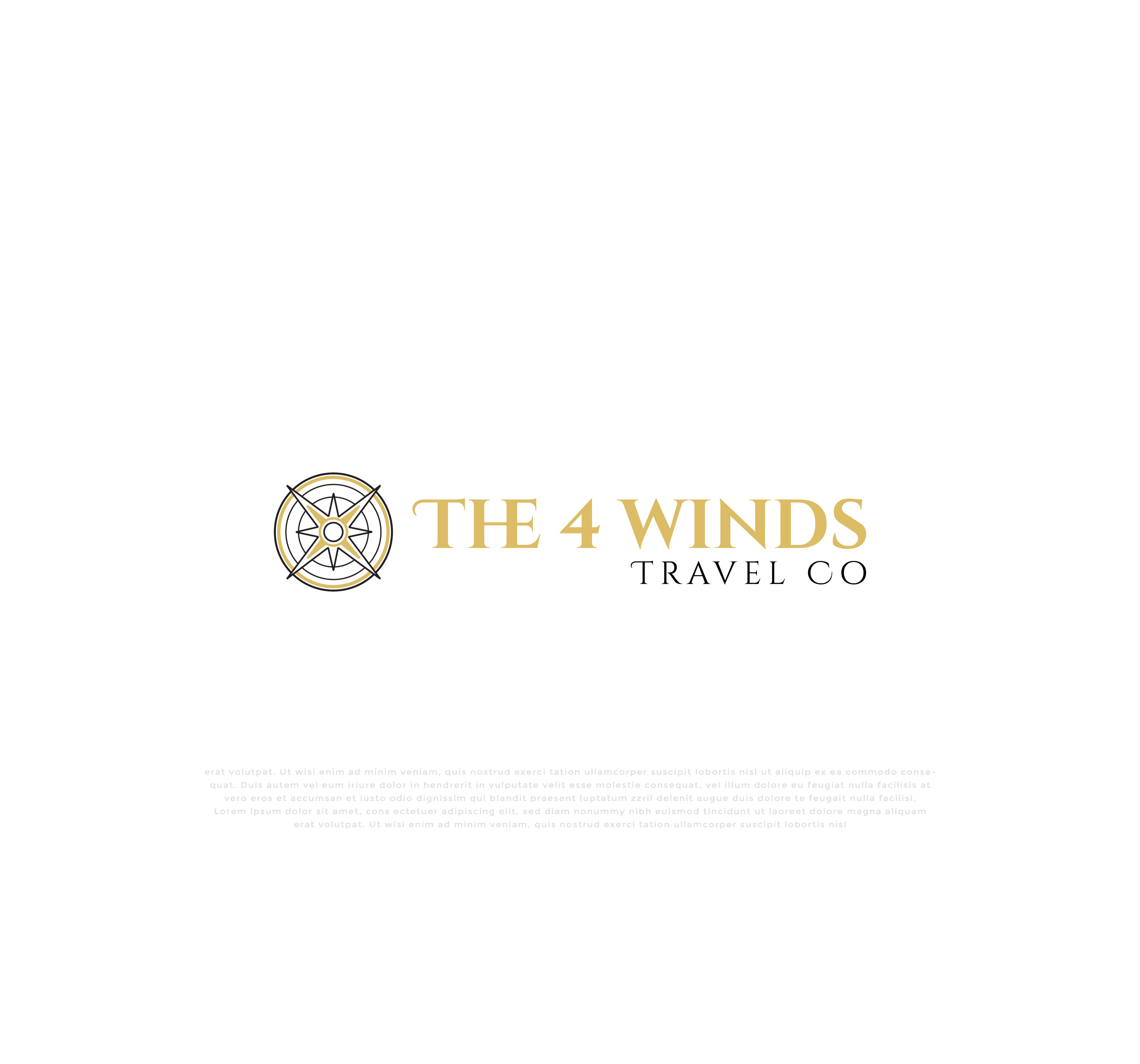 Design de Logo par mehedi.h pour The 4 Winds Travel Company | Design #32880417