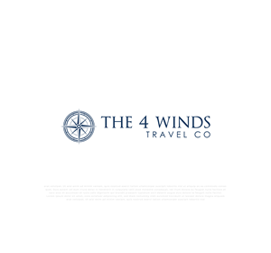 Logo Design by mehedi.h for The 4 Winds Travel Company | Design: #32880557