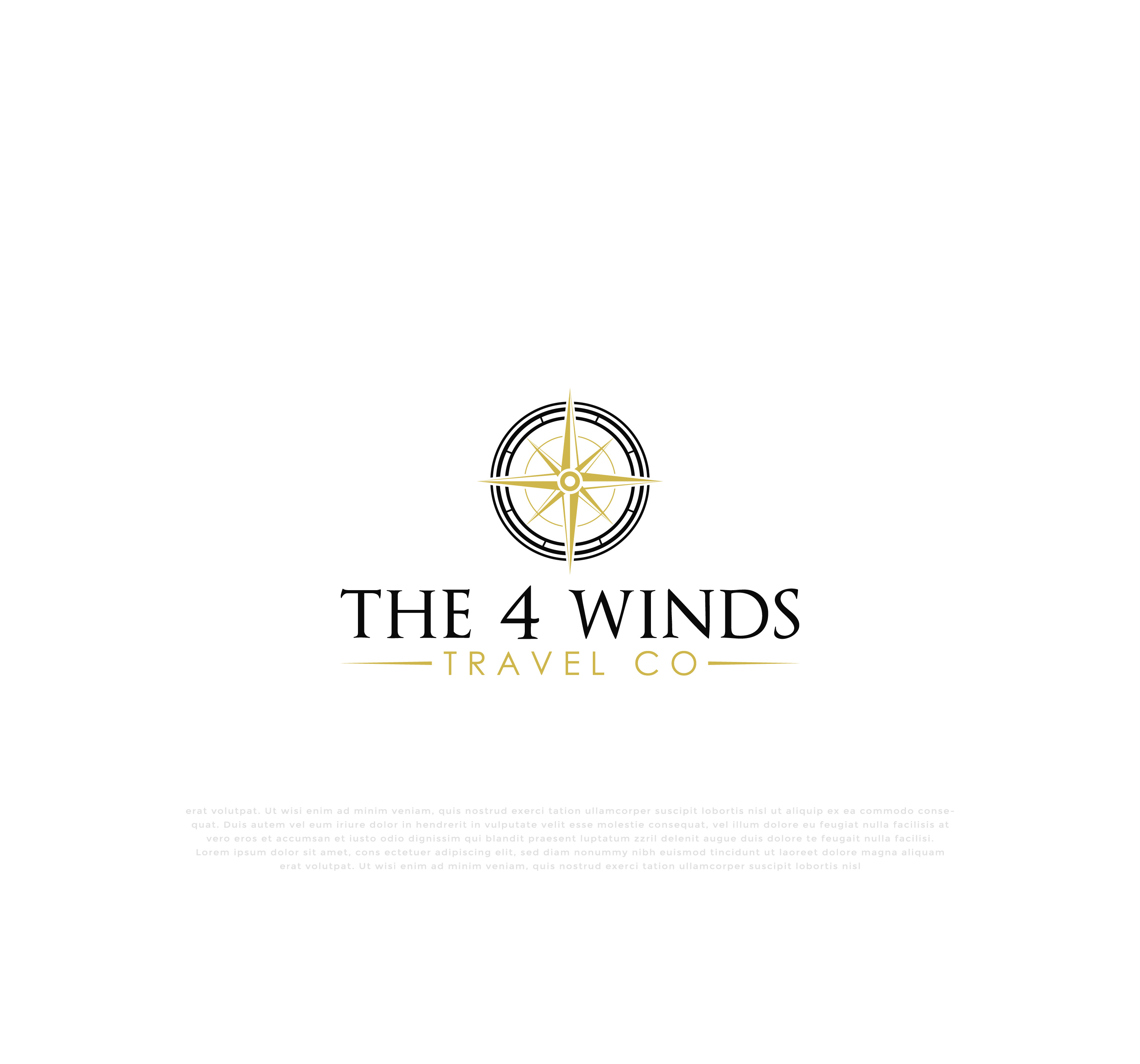 Design de Logo par mehedi.h pour The 4 Winds Travel Company | Design #32919185