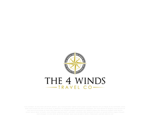 Logo Design by mehedi.h for The 4 Winds Travel Company | Design: #32919256