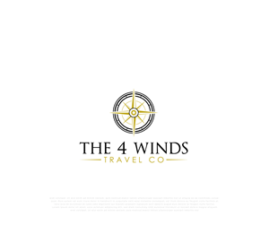 Logo Design by mehedi.h for The 4 Winds Travel Company | Design: #32920483