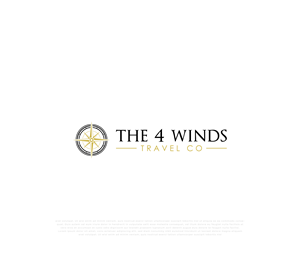 Logo Design by mehedi.h for The 4 Winds Travel Company | Design: #32925608