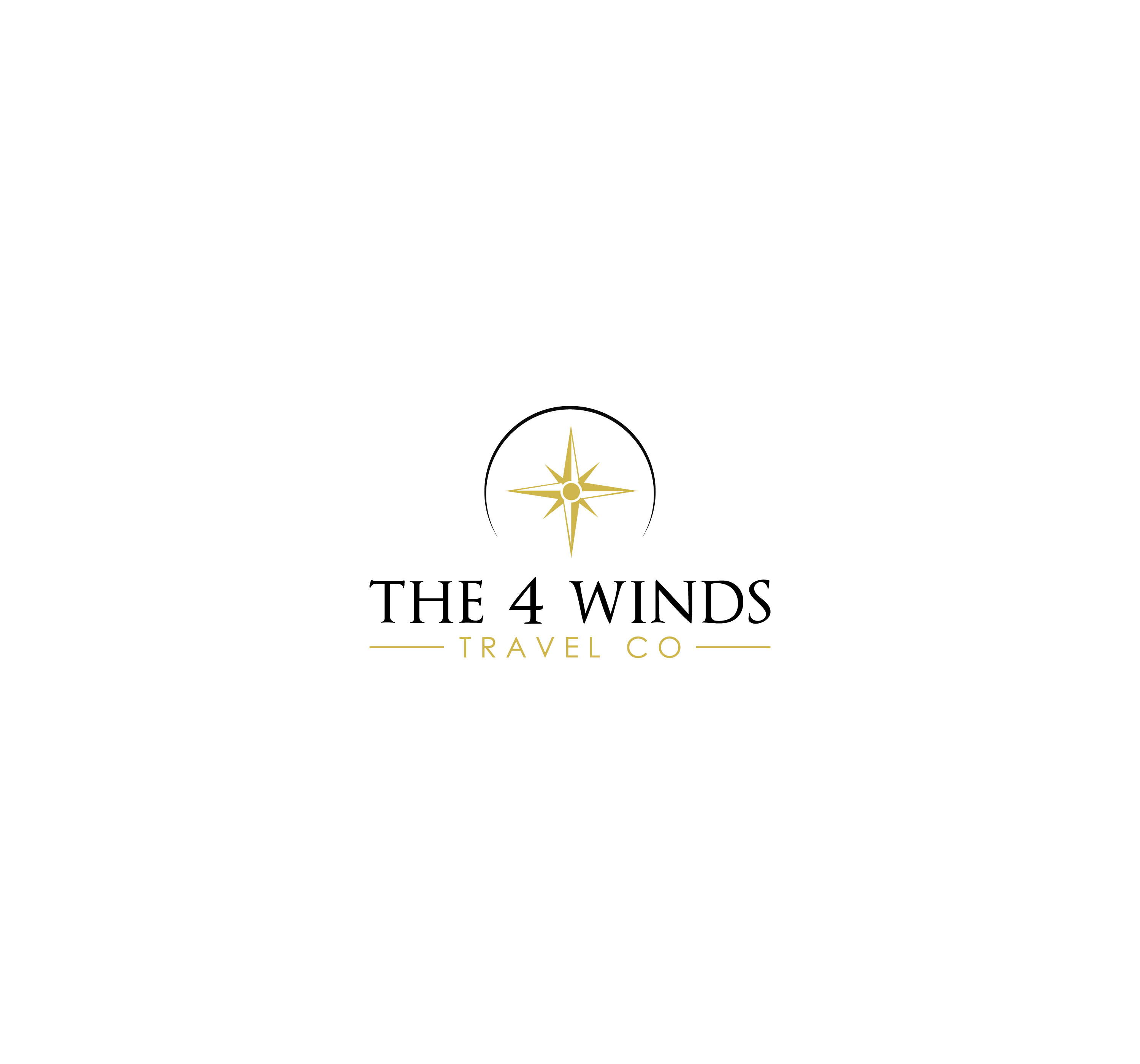 Logo Design by mehedi.h for The 4 Winds Travel Company | Design #32974564