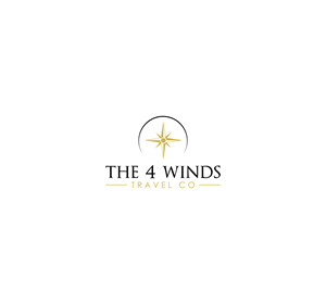 Logo Design by mehedi.h for The 4 Winds Travel Company | Design: #32974564