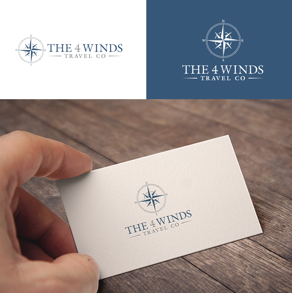 Logo Design by RA-bica for The 4 Winds Travel Company | Design #32893818