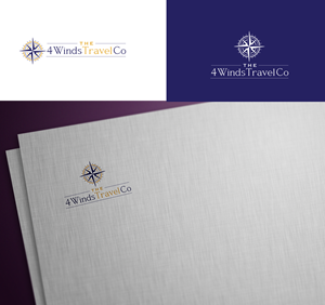 Logo Design by RA-bica for The 4 Winds Travel Company | Design: #32904174