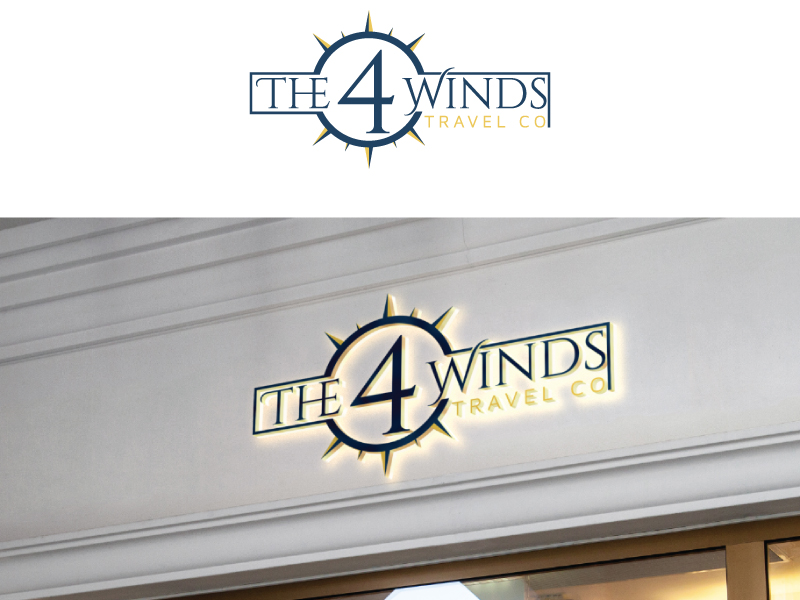 Logo Design by VectorForge for The 4 Winds Travel Company | Design #32900185