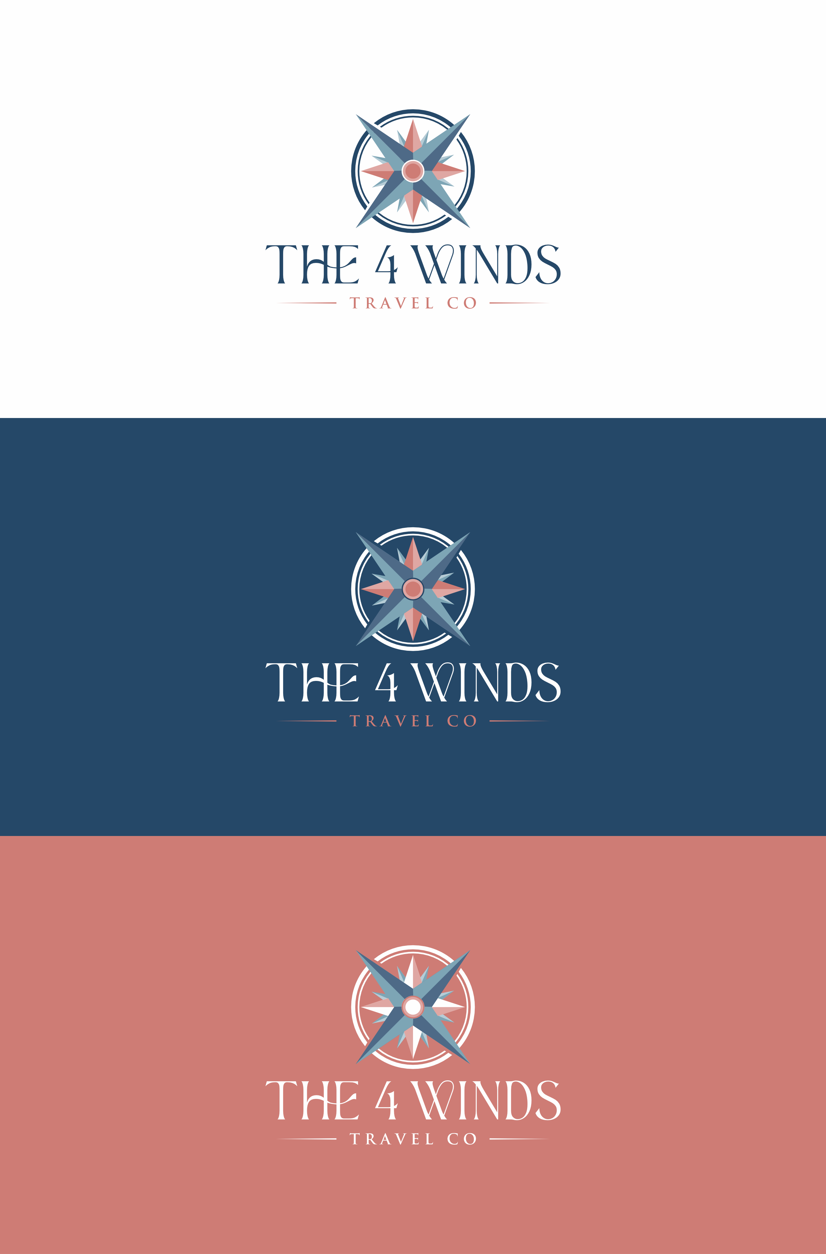 Diseño de Logo por -sae- para The 4 Winds Travel Company | Diseño #32920057