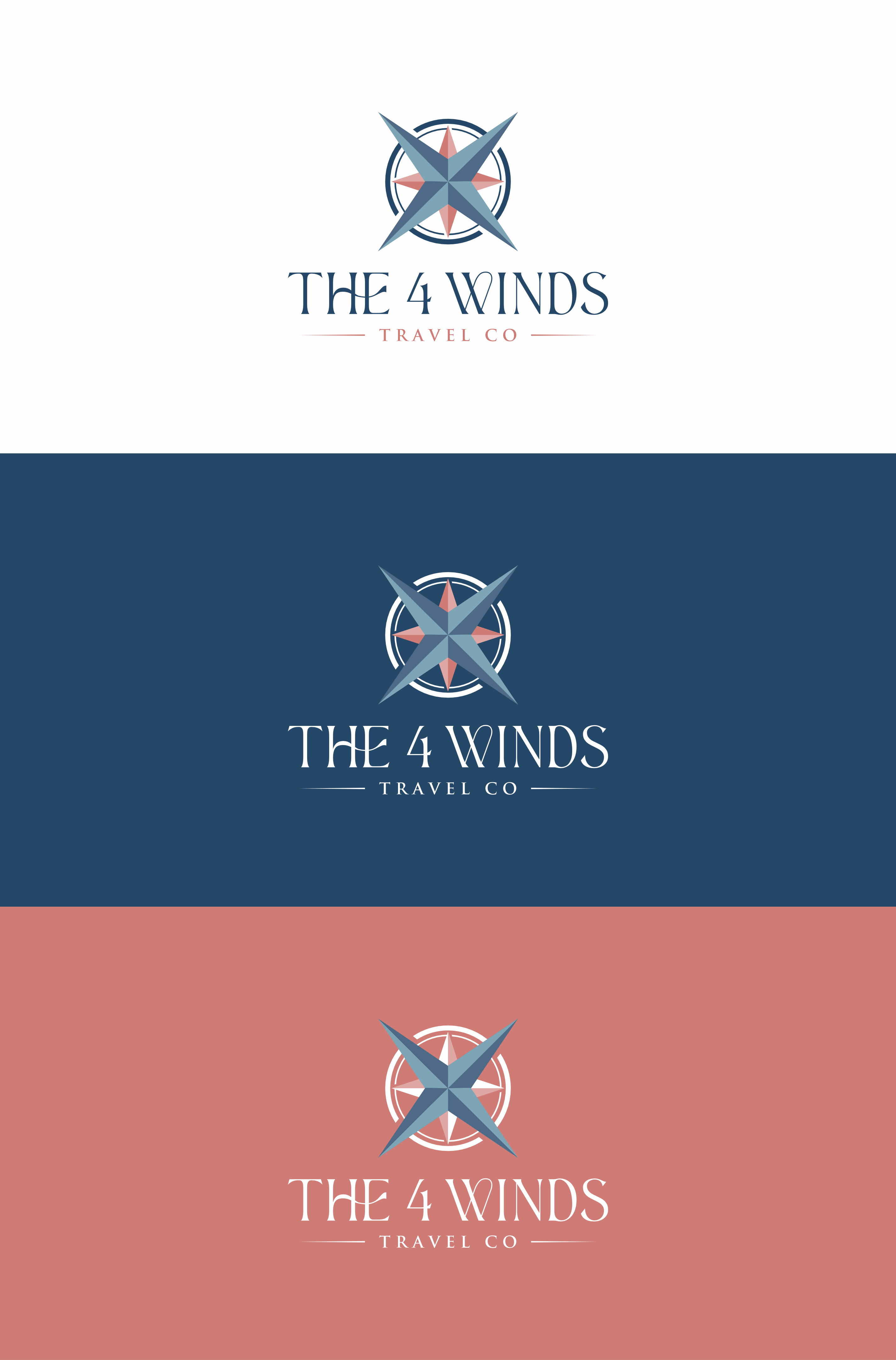 Diseño de Logo por -sae- para The 4 Winds Travel Company | Diseño #32920219